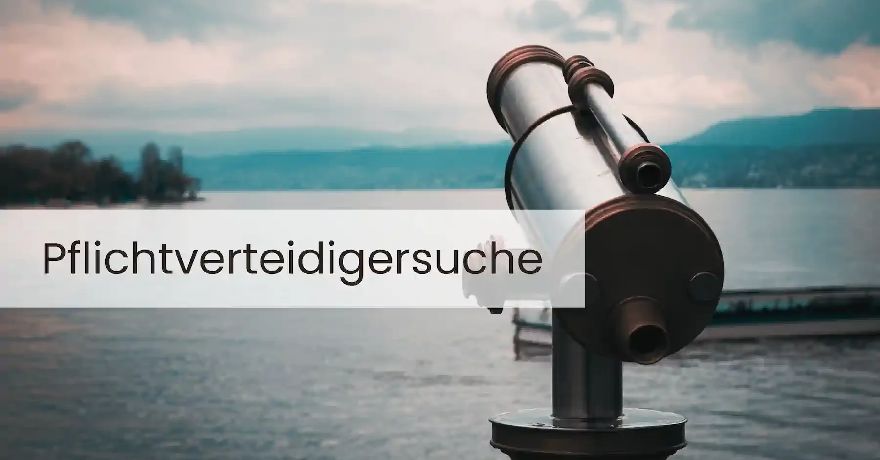 Einen Pflichtverteidiger suchen?